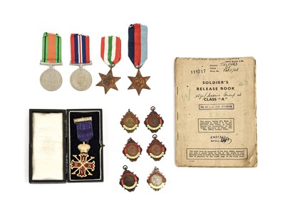 Lot 27 - A Second World War Group of Four Medals,...