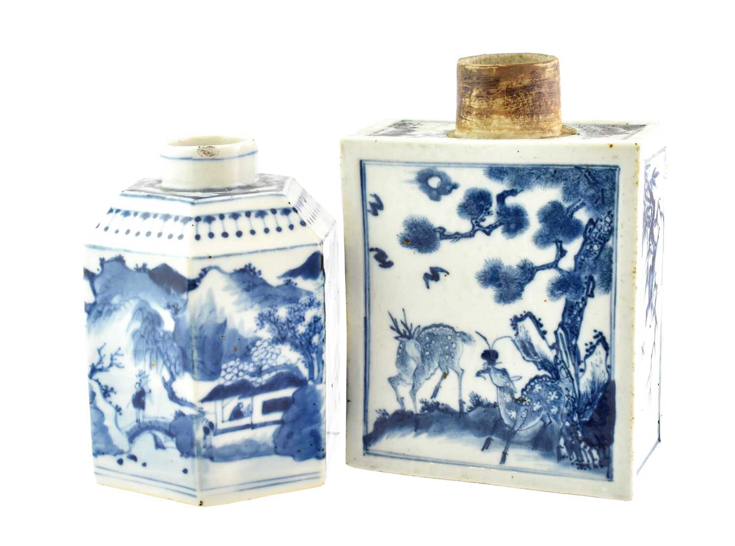 Lot 233 - A Chinese Porcelain Tea Canister, early 19th...