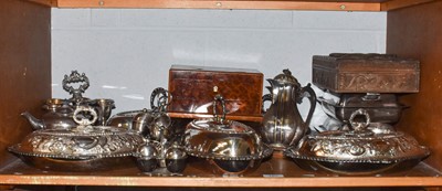 Lot 162 - A Collection of Assorted Silver Plated Items,...