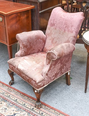 Lot 1281 - An Early 20th Century Armchair Upholstered in...