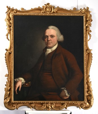Lot 1092 - Henry Pickering (fl.1740-1770) Portrait of...