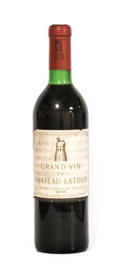 Lot 5075 - Château Latour 1970, Pauillac (one bottle)
