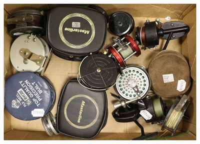 Lot 18 - A Collection of Assorted Fly, Spin And Centre Pin Reels And Spools