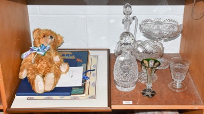 Lot 232 - Cut Glass, Deans rag book teddy, Quaglino's...