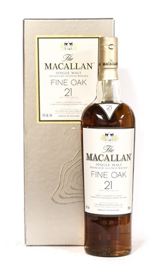 Lot 5274 - The Macallan Fine Oak 21 Year Old Single Malt...