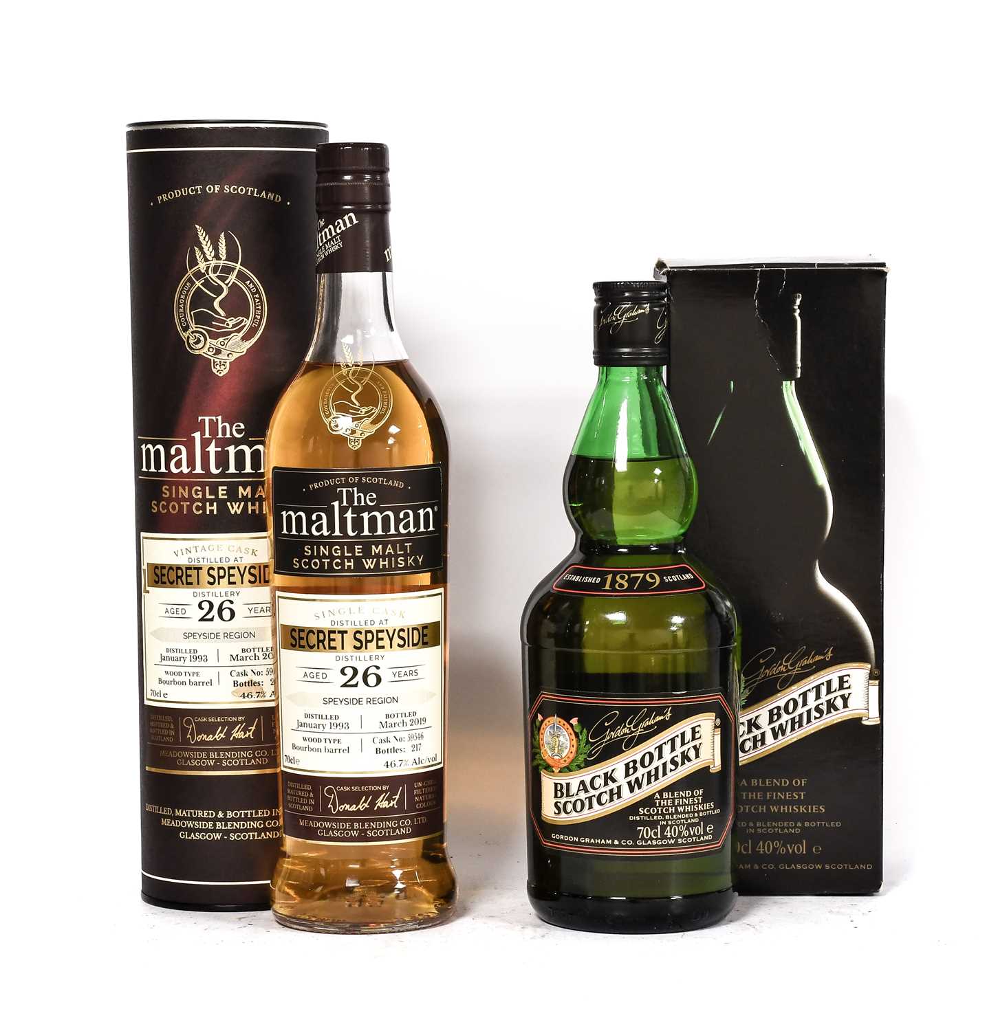 Lot 5291 The Maltman Secret Speyside 26 Year Old