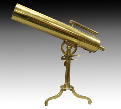 Lot 101 - Brass Reflecting Telescope