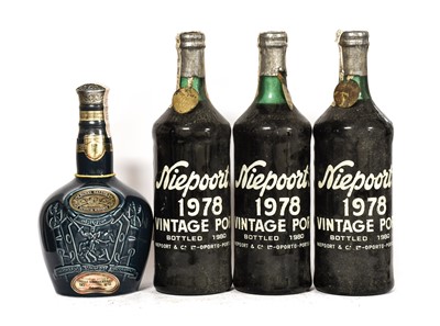 Lot 5252 - Niepoort's 1978 Vintage Port, bottled 1980...