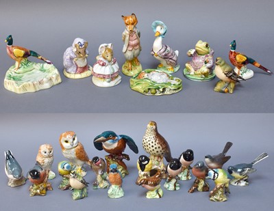 Lot 247 - Beswick Birds, including Thrush, 2308,...