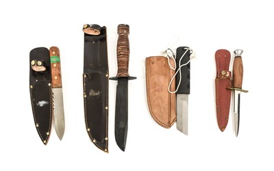 Lot 156 - Two Bowie Knives by J Nowill & Sons, Sheffield,...