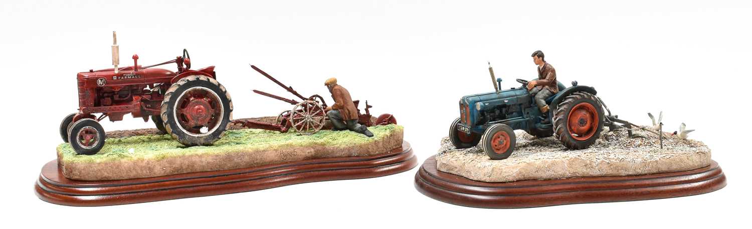 Lot 1050 - Border Fine Arts Studio Tractor Models