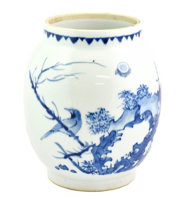 Lot 248 - A Chinese Porcelain Vase, in Transitional...