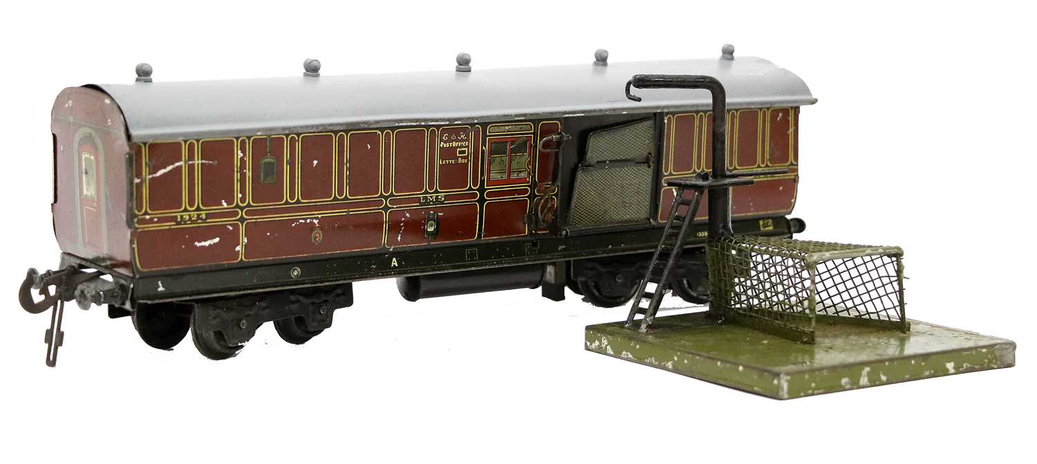 Lot 174 - Bassett-Lowke O Gauge Traveling Post Office