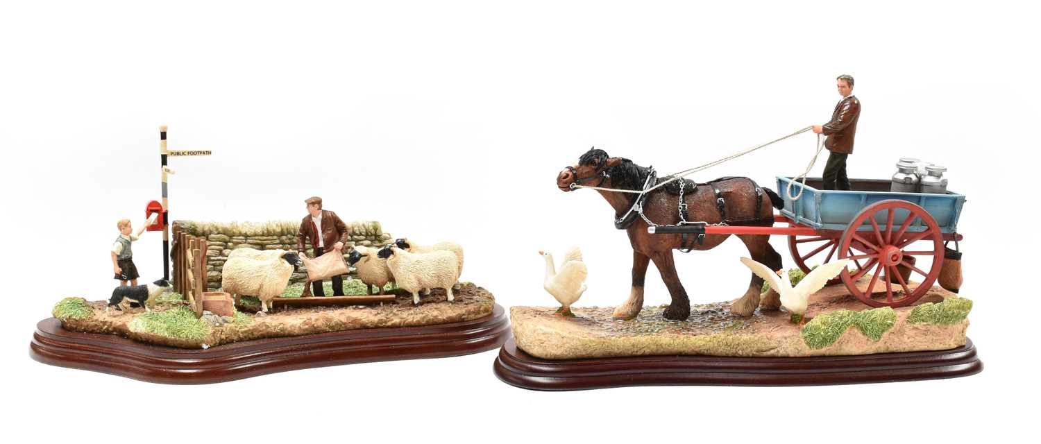 Lot 1076 - Border Fine Arts Studio models