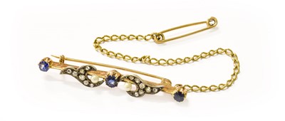 Lot 107 - An Early 20th Century Sapphire, Diamond and...