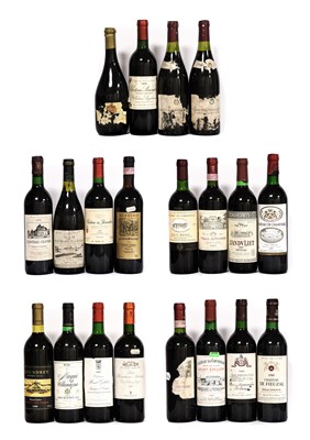 Lot 5183 - World Wines: 1990 Bordeaux (one bottle), 1988...