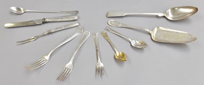 Lot 194 - A Collection of German Silver Flatware,...