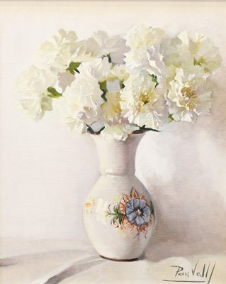 Lot 1071 - Pau Valls (b.1935) Spanish "Vase of Carnations"...