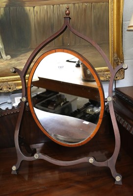 Lot 1307 - A 19th Century Mahogany Dressing Table Mirror,...