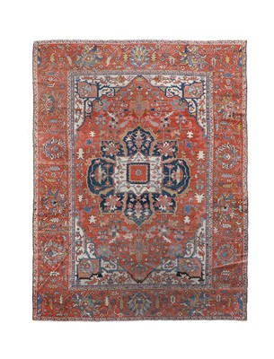 Lot 568 - Serapi Carpet North West Iran, circa 1880 The...