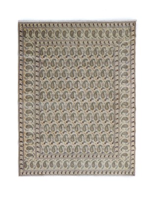 Lot 557 - Ghom Carpet Central Iran, circa 1970 The ivory...