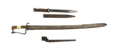 Lot 163 - A Second World War German 1884/98 Knife...