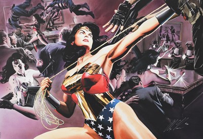 Lot 1031 - Alex Ross for DC Comics (Contemporary) "Wonder...