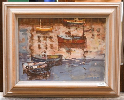 Lot 1089 - William Selby RSW, RWS (b.1933) "Boats,...