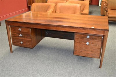 Lot 997A - A Finn Juhl  "Diplomat " Writing Desk, by France and Sons, Denmark, circa 1958, rosewood...