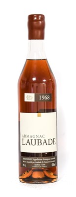 Lot 5193 - Laubade 1968 Armagnac (one bottle)