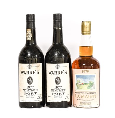 Lot 5254 - Warre's 1977 Vintage Port (two bottles), La...