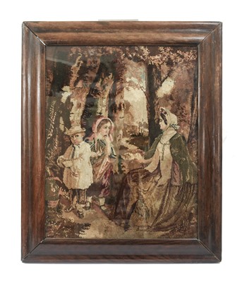 Lot 392 - A Crossley Carpets Mosaic Picture, circa 1860,...