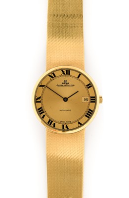 Lot 2240 - Jaeger LeCoultre: An 18 Carat Gold Automatic...