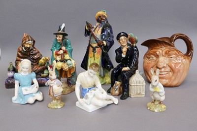 Lot 276 - A Group of Royal Doulton Figures,...