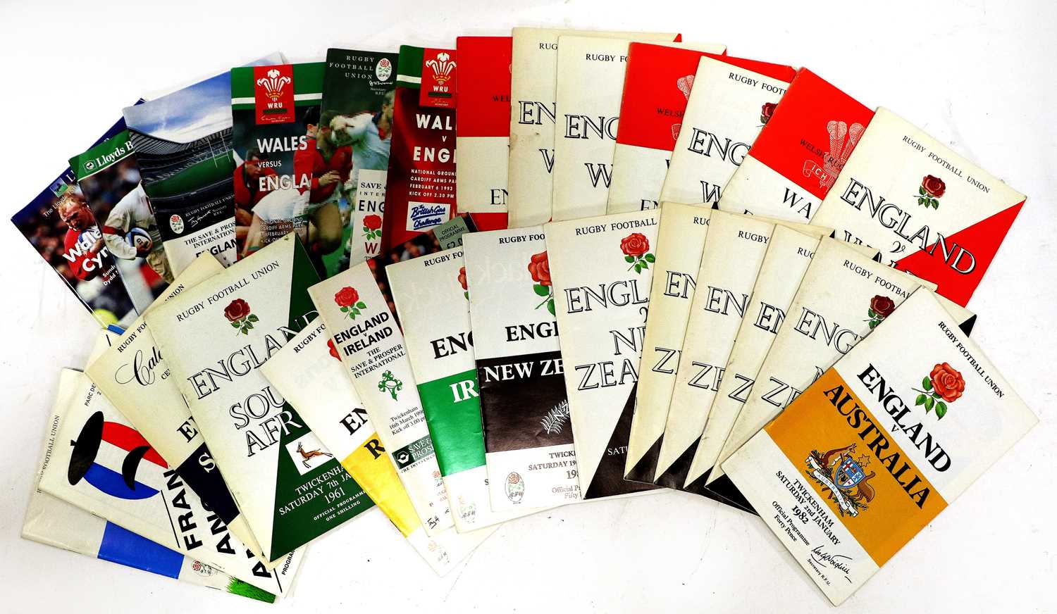 Lot 14 - Rugby Union Programmes
