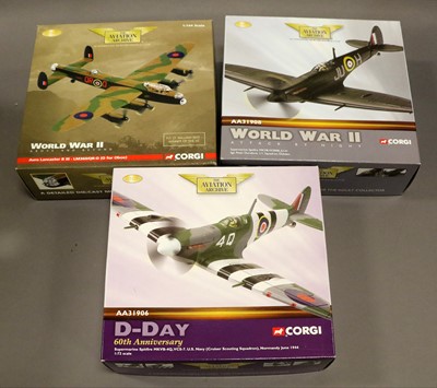 Lot 216 - Corgi Aviation Archive WWII Group 1:72 Scale
