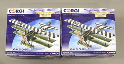 Lot 215 - Corgi Aviation Archive WWI Group 1:48 Scale