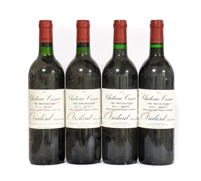 Lot 5039 - Château Cissac 1990 Haut-Médoc (four bottles)...