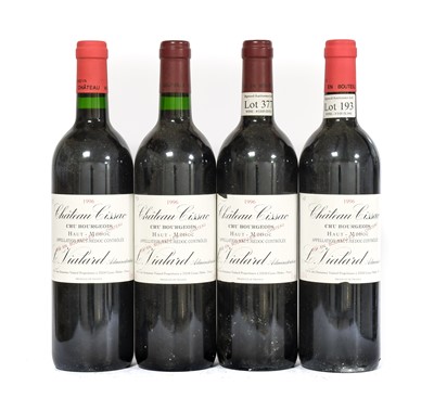 Lot 5039 - Château Cissac 1990 Haut-Médoc (four bottles)...