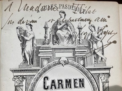 Lot 2081 - Bizet (Georges). Carmen, Opera Comique en 4...