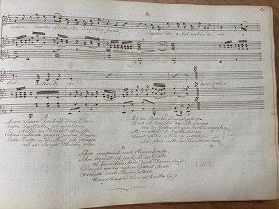 Lot 2086 - Manuscript - 'Adolph Prince D Angleterre 1796'....
