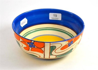 Lot 19 - Clarice Cliff circular bowl