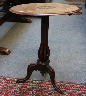 Lot 1240 - A 19th Century Marquetry Inlaid Burr Walnut...