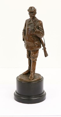 Lot 85 - An Early 20th Century Bronze Figure of a...