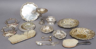 Lot 179 - A Collection of Assorted Silver and Silver...