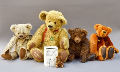 Lot 298 - A Mr Hermann Teddy Bear, numbered 130,...