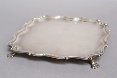 Lot 209 - An Edward VII Silver Waiter, by Edward John...