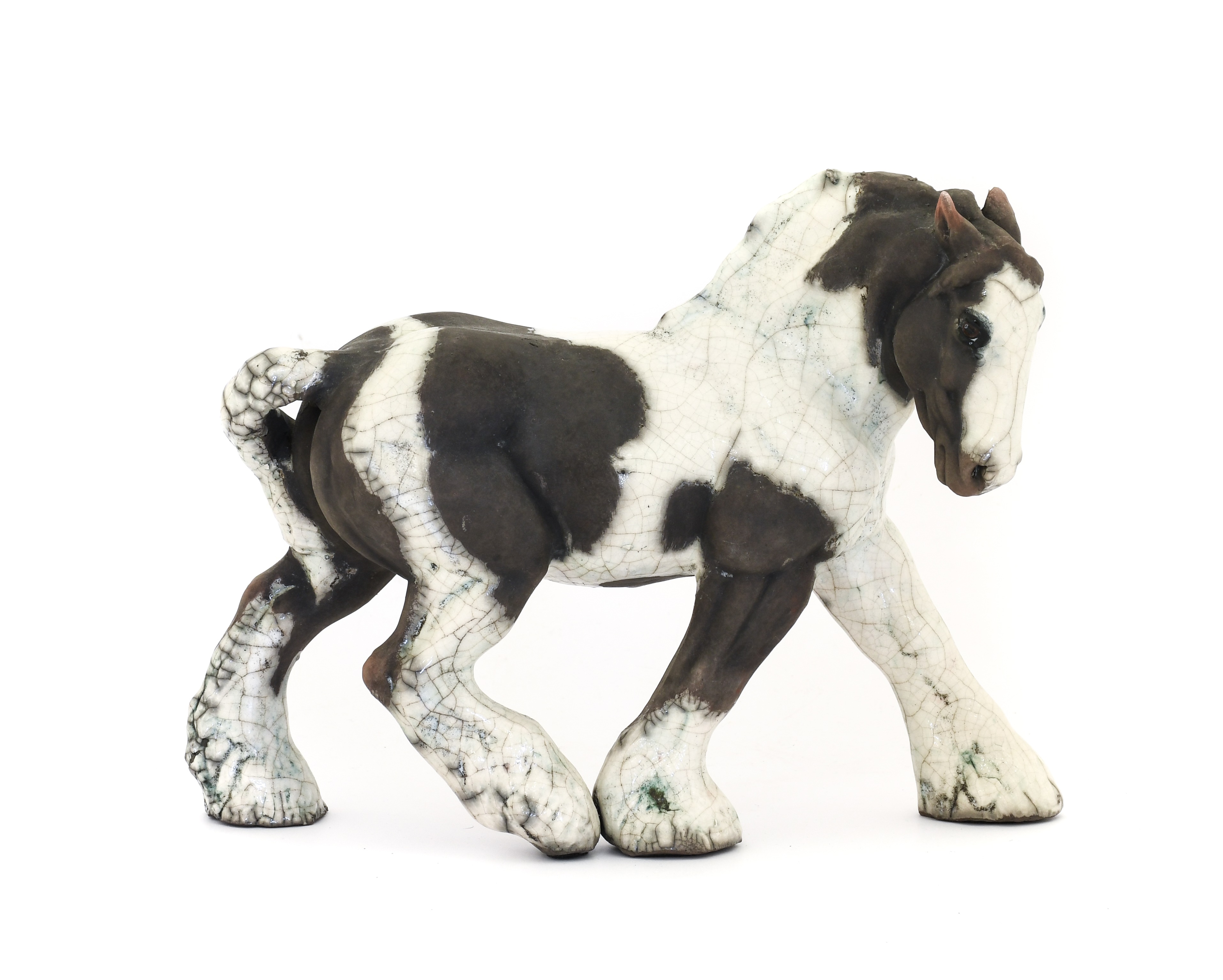Lot 238 - Keza Rudge (1966-): Five Slipcast Raku