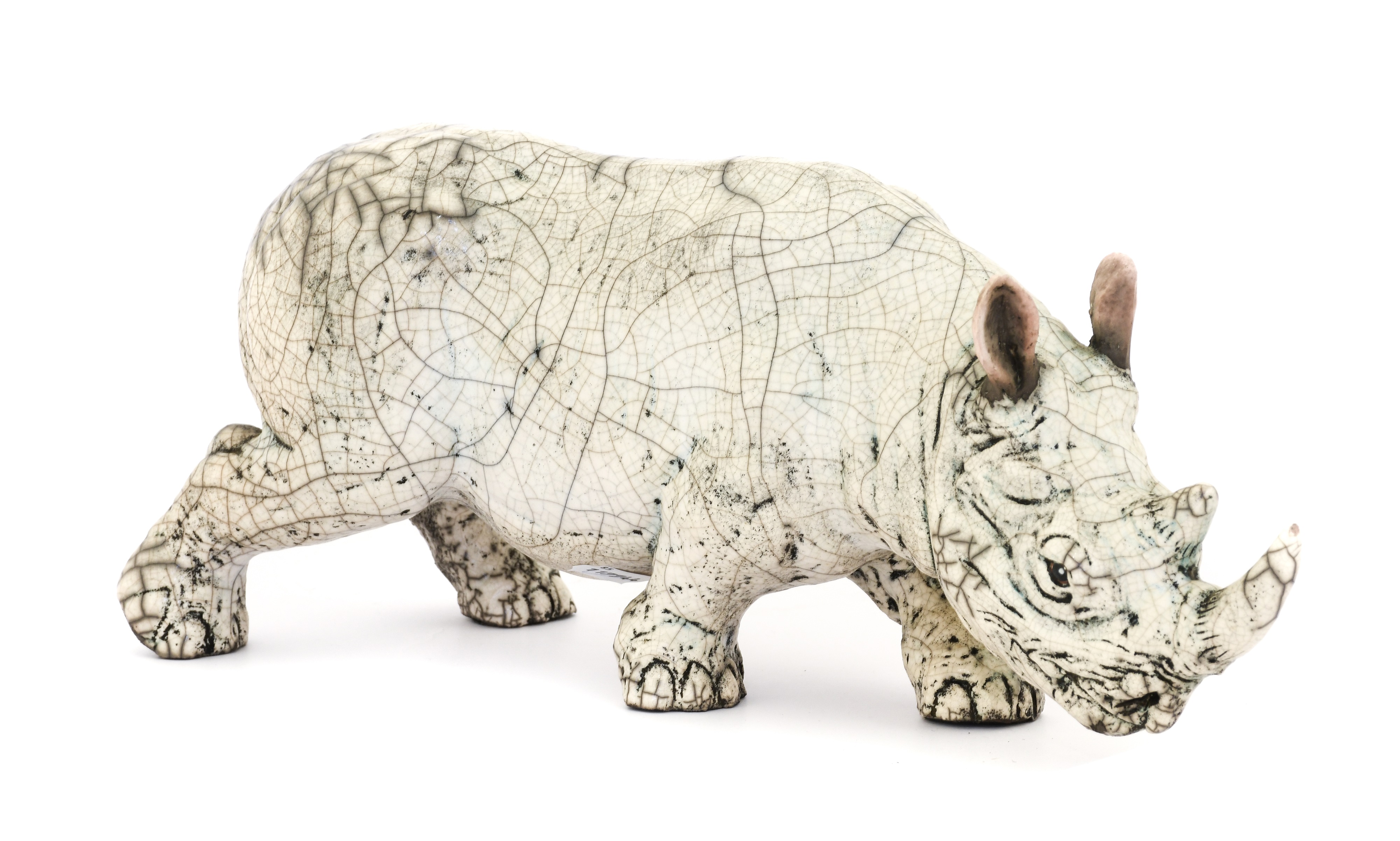 Lot 237 - Dillon Rudge (1969-): Two Raku Slipcast