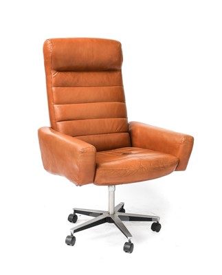 Lot 286 - A 1970s Swivel Office Chair, made by Ring...